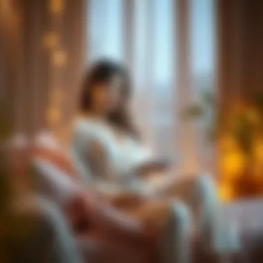 Notable The Allure and Practicality of Silky Maternity Pajamas