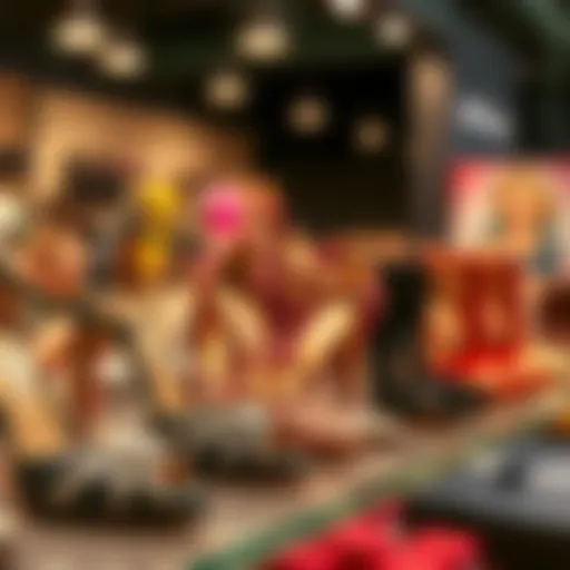 Stylish Display of Affordable Heels Stylish twenty dollar heels on display