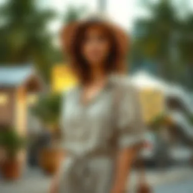 Notable The Allure of Khaki Linen Dresses for Women