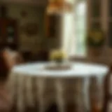 The Allure of the Old Lace Tablecloth: A Study in Tradition and Style Introduction