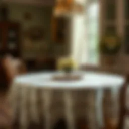 The Allure of the Old Lace Tablecloth: A Study in Tradition and Style Introduction