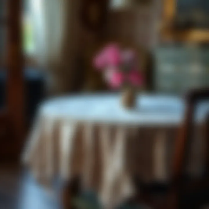 Notable The Allure of the Old Lace Tablecloth: A Study in Tradition and Style