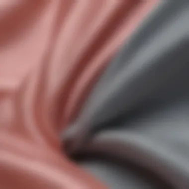 Fabric Texture and Color Choices for Modern Fashion Close-up of fabric texture and color options for the bodysuit