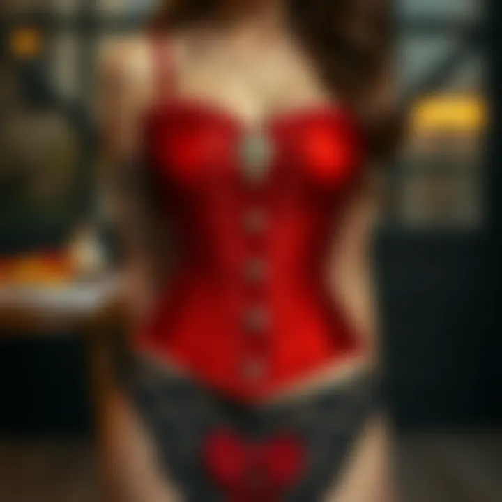 The Allure of the Red Sexy Corset: A Comprehensive Exploration Summary