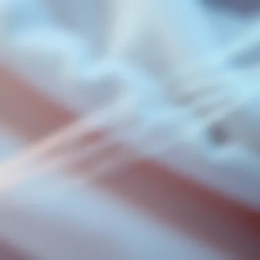 Diverse Applications of Clear Elastic String in Textiles An illustration depicting various applications of clear elastic string in different textile products.