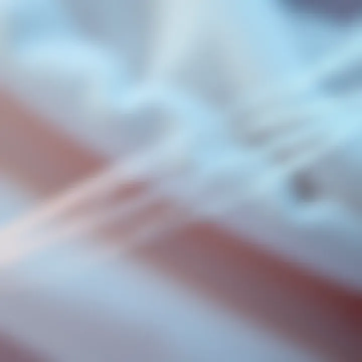 Diverse Applications of Clear Elastic String in Textiles An illustration depicting various applications of clear elastic string in different textile products.