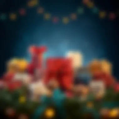 Diverse Choices A selection of various gift categories displayed artistically