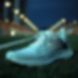Laceless running shoes showcasing innovative design