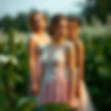Notable The Elegance of Lace Bodice Bridesmaid Dresses