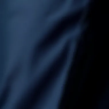 Close-up of fabric texture used in straight leg suit pants