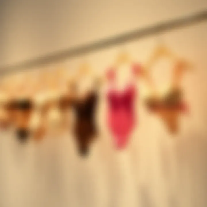 A timeline illustrating the evolution of lingerie styles