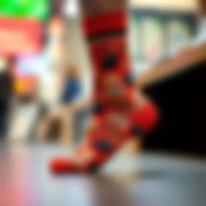 Notable The Evolution and Implications of Photographic Designs on Socks