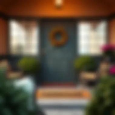 Personalized Unique Design Personalized farmhouse doormat with unique design