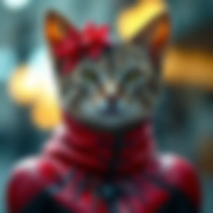 The Intriguing Fusion of Spider Costumes and Feline Aesthetics Summary