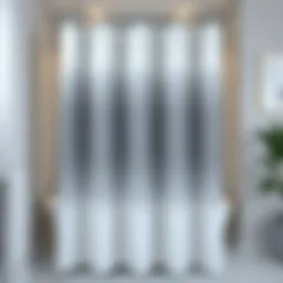 The Multifaceted Appeal of Grey Ombre Shower Curtains Introduction