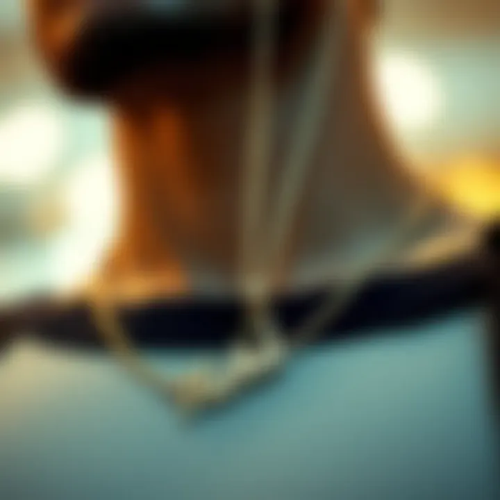 Notable The Significance of Men's Necklaces Featuring Daughters' Names