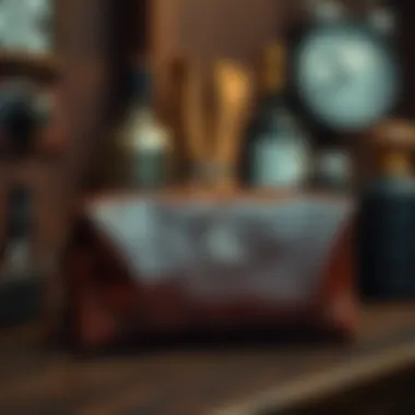 Chic Dopp Kit Design Stylish leather dopp kit with monogram