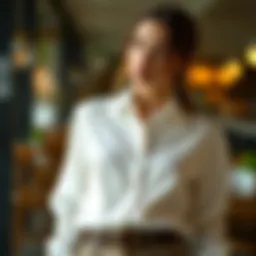 The Timeless Appeal of the White Buttoned Blouse Introduction