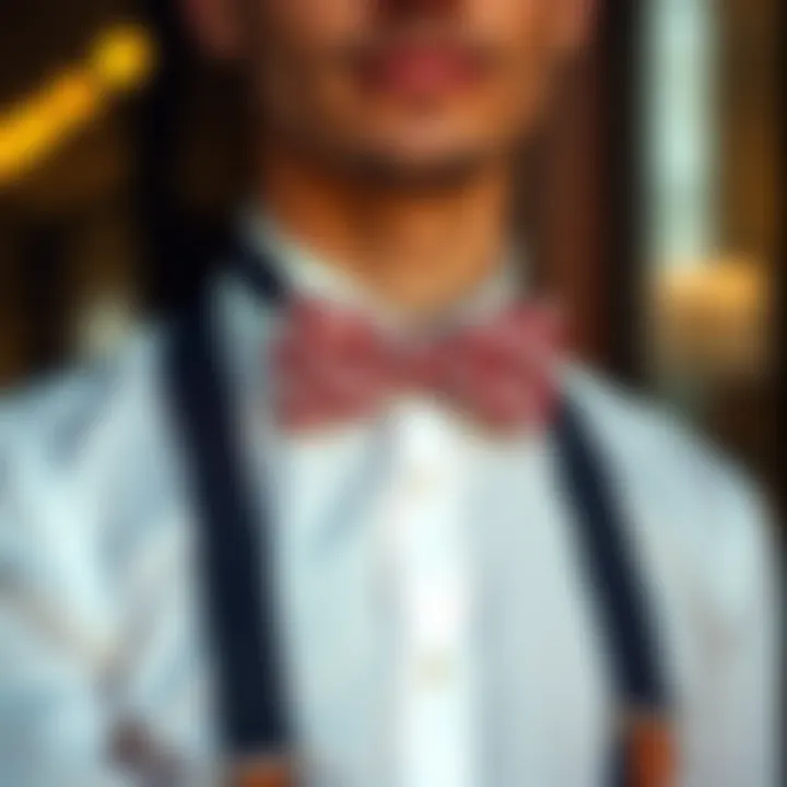 Notable The Versatile Appeal of Suspender Bow Tie Sets
