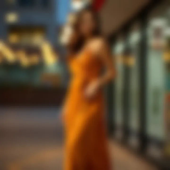 Casual curve midi dress perfect for everyday wear