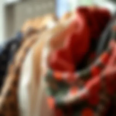 Variety of fabrics used in stylish blouses