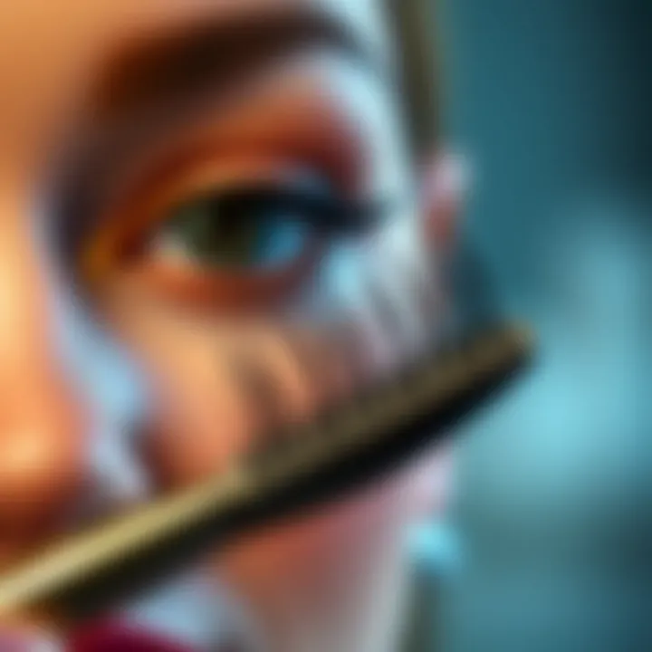 Guide to maintaining eyelash tools with cleaning products